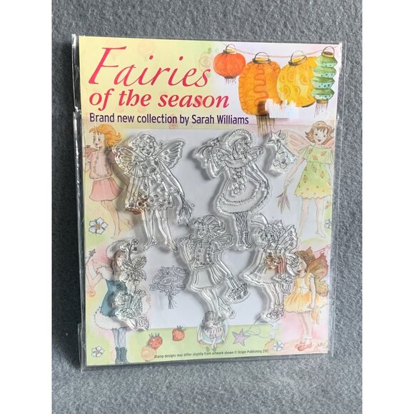 Fairies of the Season Collection By Sarah Williams Clear Stamps Crafting & Scrap - Picture 1 of 6